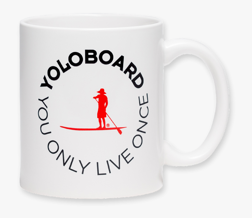 Yolo Board Ceramic Coffee Mug White - Mug, HD Png Download, Free Download
