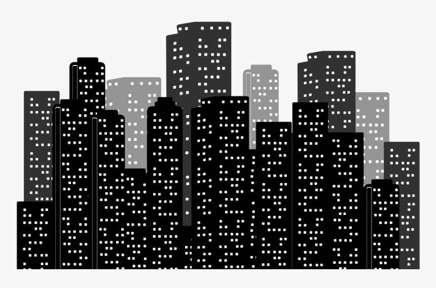 Building, Town, City, Night, Urban, Architecture - Town Png, Transparent Png, Free Download