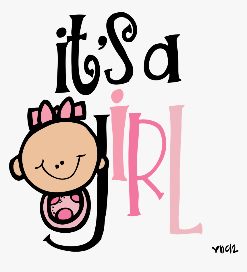 Its A Girl Clipart, HD Png Download, Free Download