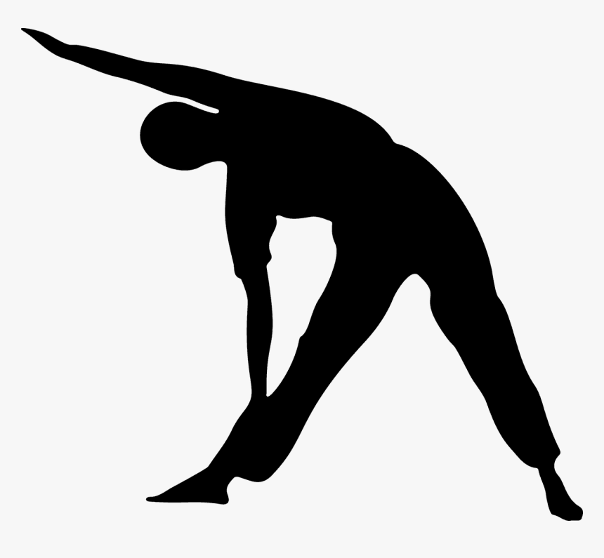 Stretching Silhouette Clip Art - Stretching Clip Art, HD Png Download ...