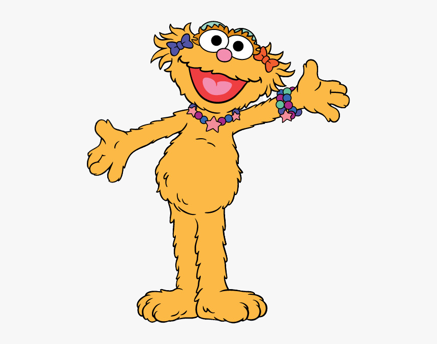 Elmo Count Von Zoe Abby Cadabby Bert Sesame Street - Sesame Street Characters Clipart, HD Png Download, Free Download