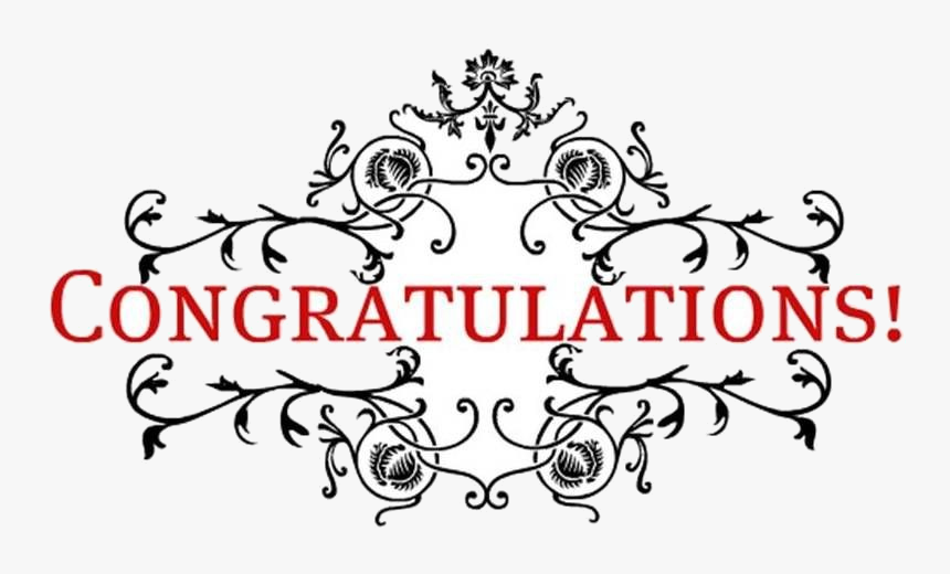 Congratulations Free Clip Art Animated For Transparent - Congratulations Re...