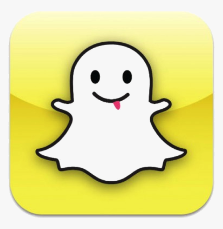 Black And Yellow Snapchat Logo, HD Png Download, Free Download