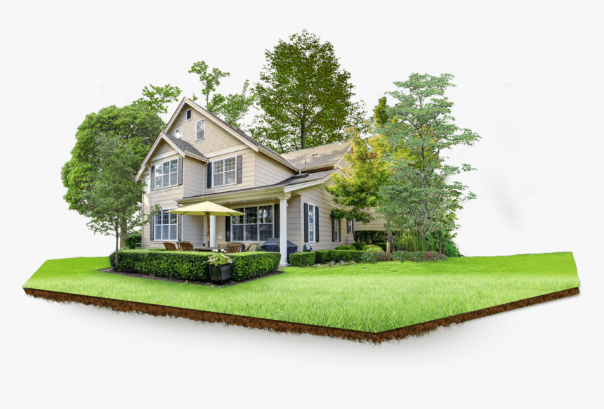 House And Land Png, Transparent Png, Free Download