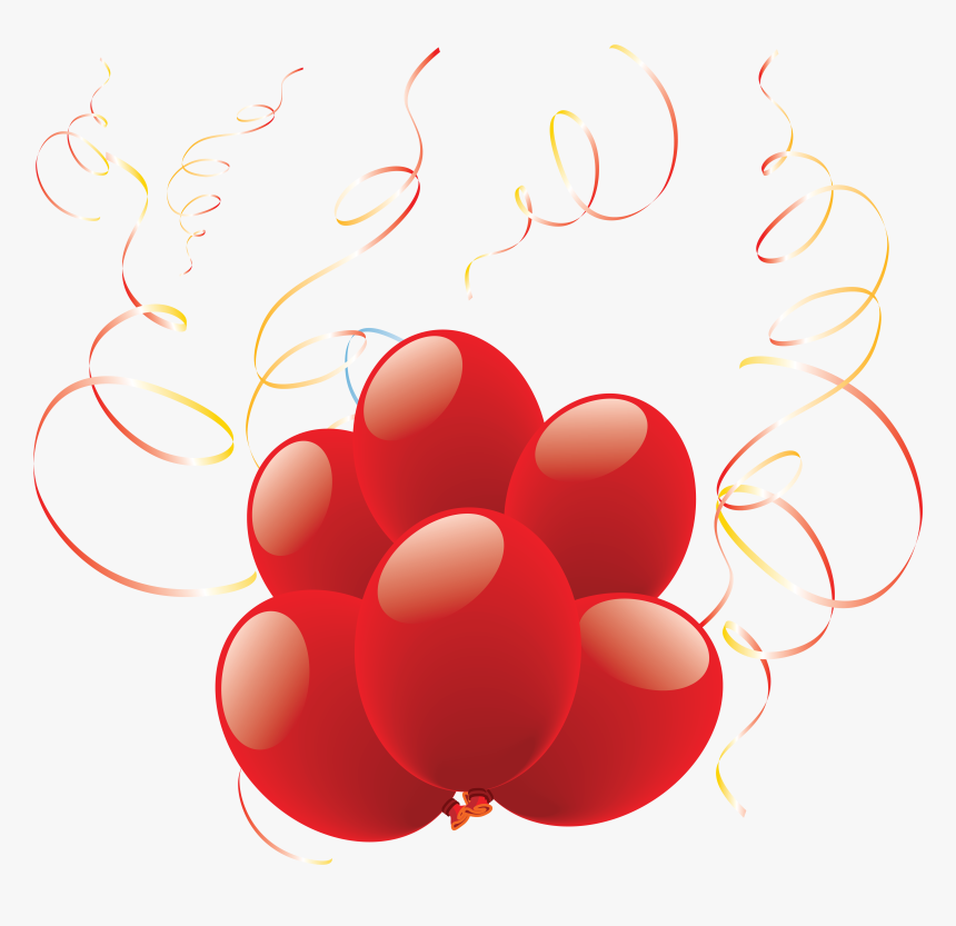 Grab And Download Balloon Png Image - Birthday Balloons Red Png, Transparent Png, Free Download