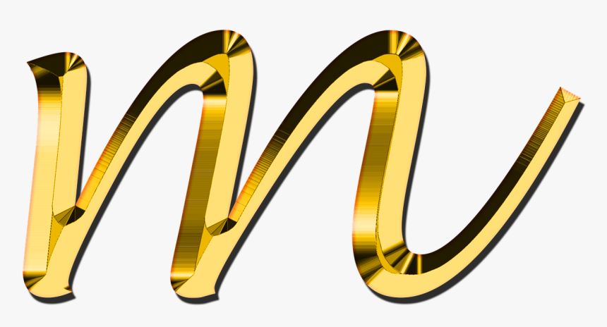 Letter M Alphabet - M Gambar, HD Png Download, Free Download