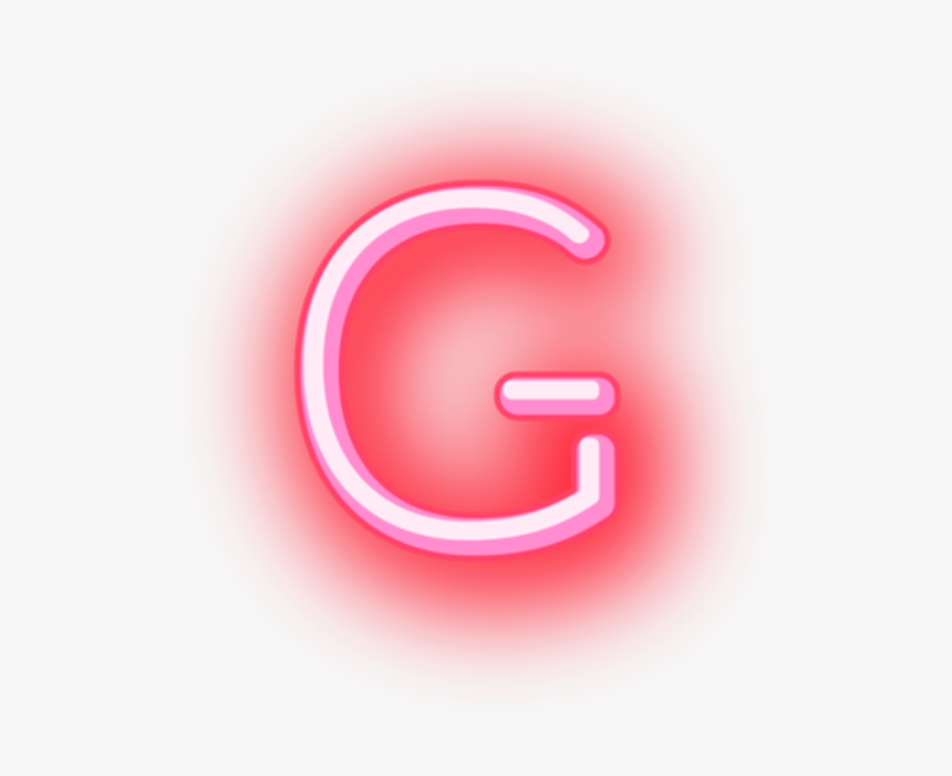 Neon Letters Png Transparent - Transparent Neon Letter G, Png Download, Free Download