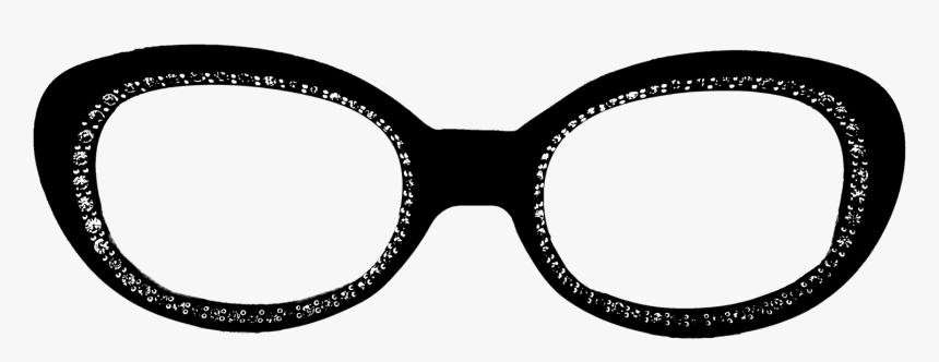 Transparent Cat Eye Glasses Clipart - Circle, HD Png Download, Free Download