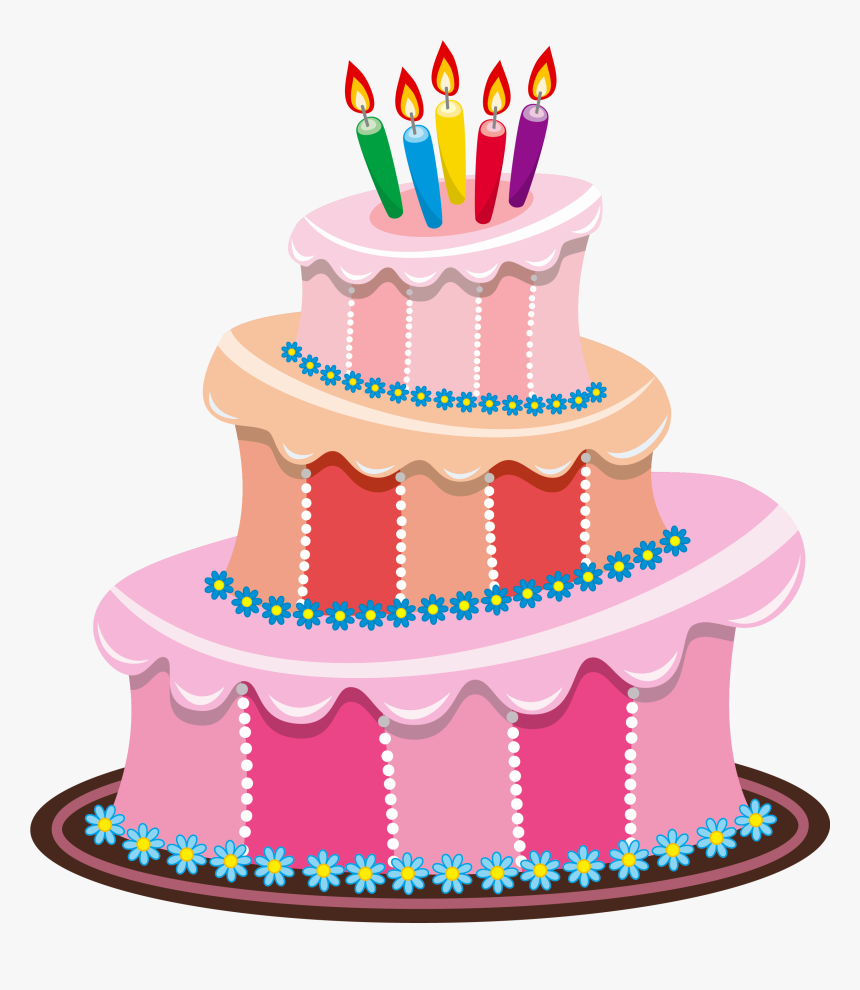 Transparent Background Birthday Cake Clipart, HD Png Download, Free Download