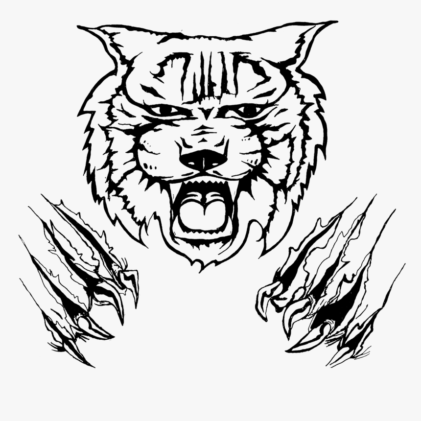 Claw Marks Png - Wildcat Png, Transparent Png, Free Download