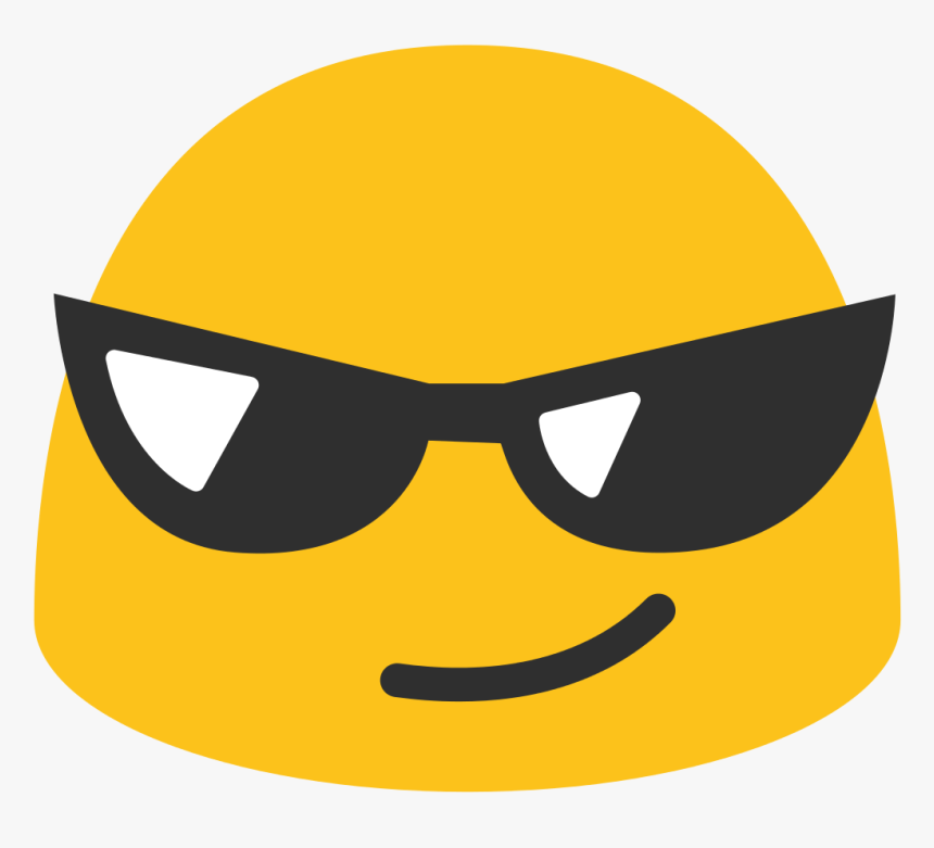 Sunglasses Emoji - Sunglasses Emoji Emoji, HD Png Download, Free Download