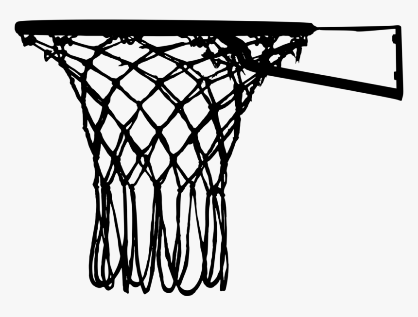 Transparent Basketball Net Png - Silhouette Basketball Net Vector, Png Download, Free Download