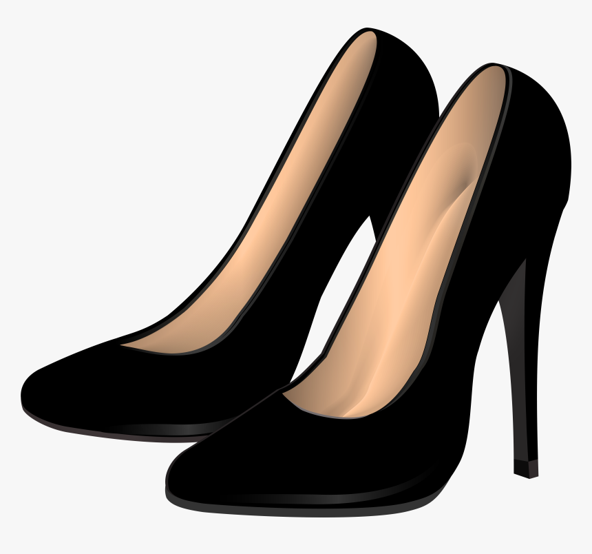 Black Womens High Heels Png Clip Art, Transparent Png, Free Download