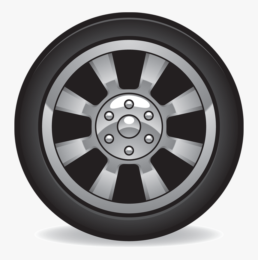 Tire Icon Full Size - Car Wheel Clipart Png, Transparent Png, Free Download