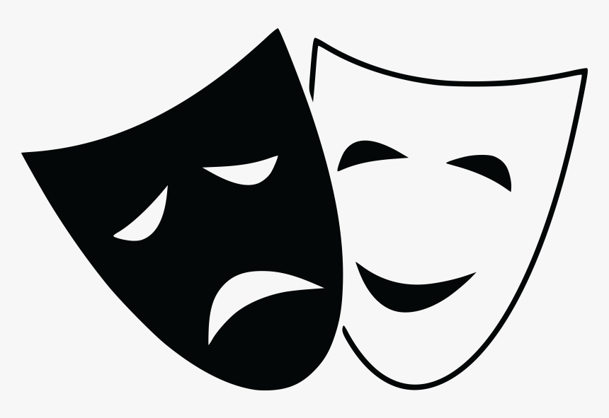 Tragic And Comedy Masks, HD Png Download, Free Download