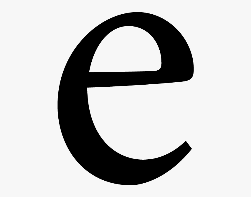 Letter E Png - Crescent, Transparent Png, Free Download