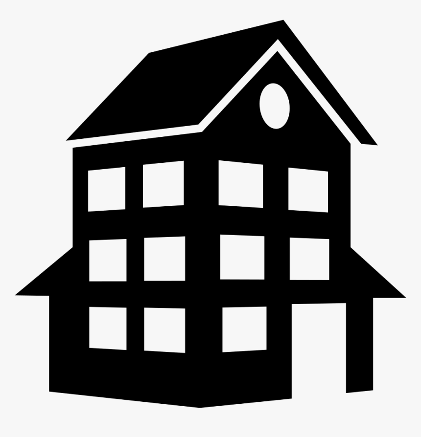 House Building - Building Icon Set Png, Transparent Png, Free Download