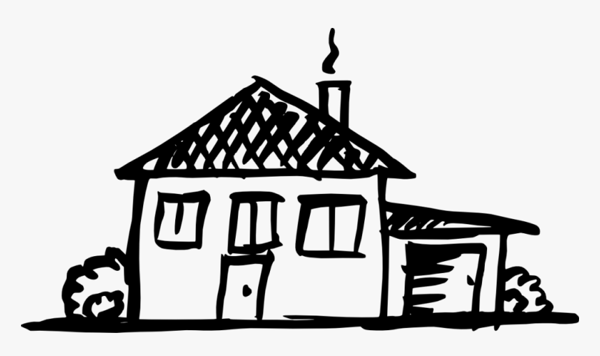 House Drawing Png, Transparent Png, Free Download