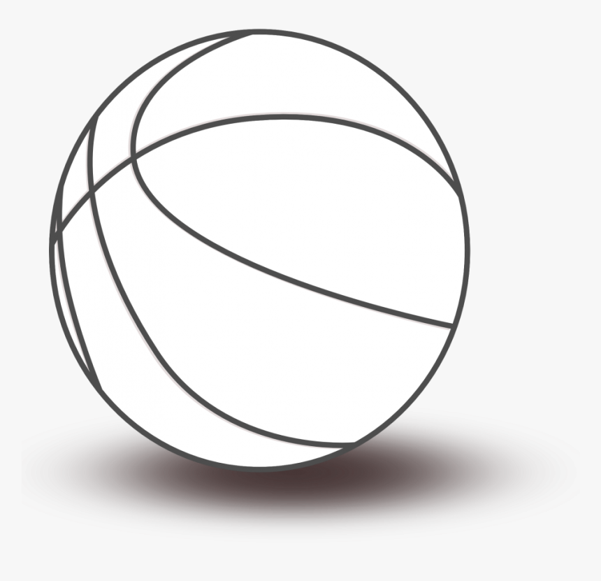 Basketball Black And White House Clipart Black And - Basketball Clipart Background Black, HD Png Download, Free Download