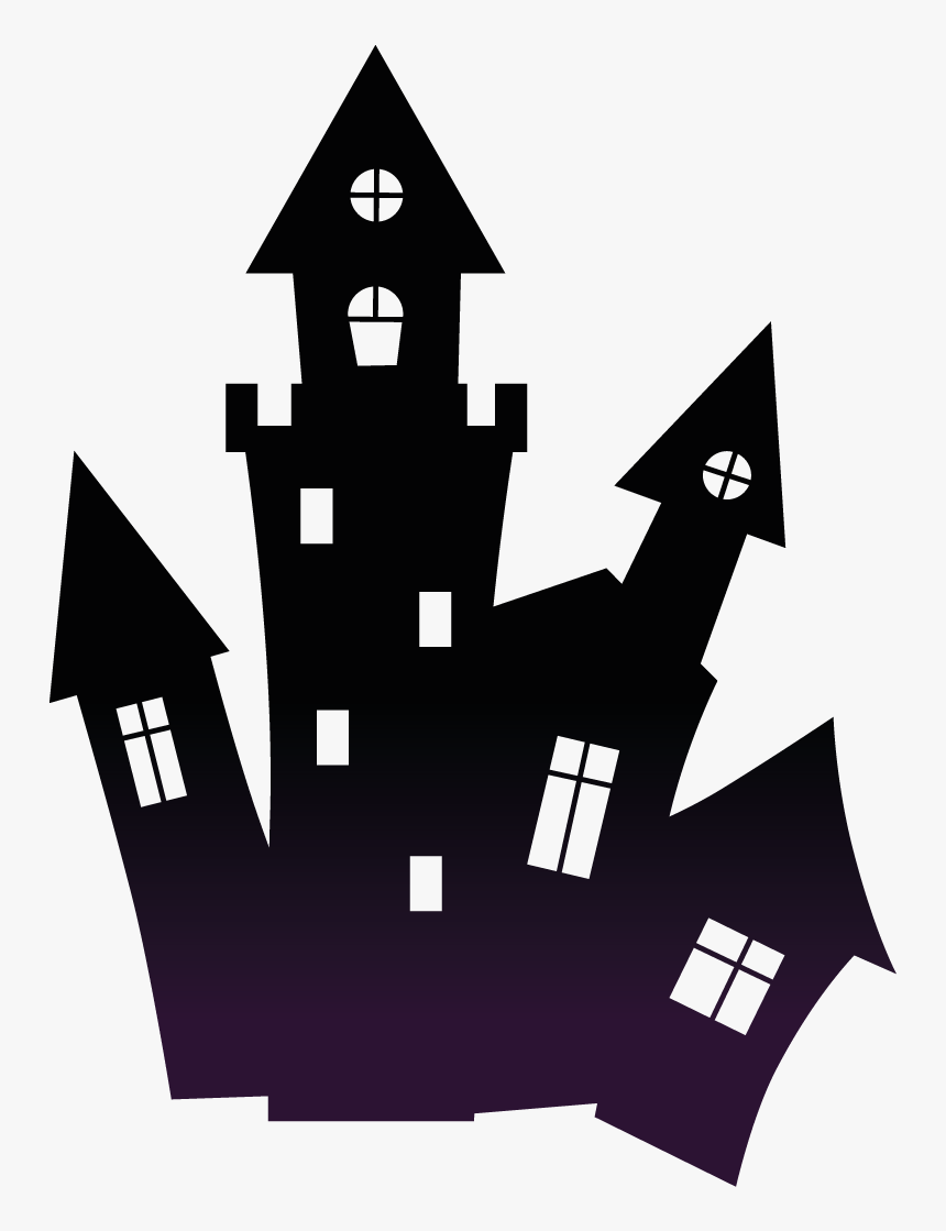 Haunted House Halloween - Haunted House Clipart Png, Transparent Png, Free Download