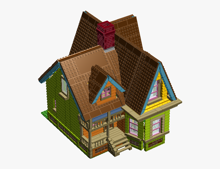 Up House Png - Lego Up House Instructions, Transparent Png, Free Download
