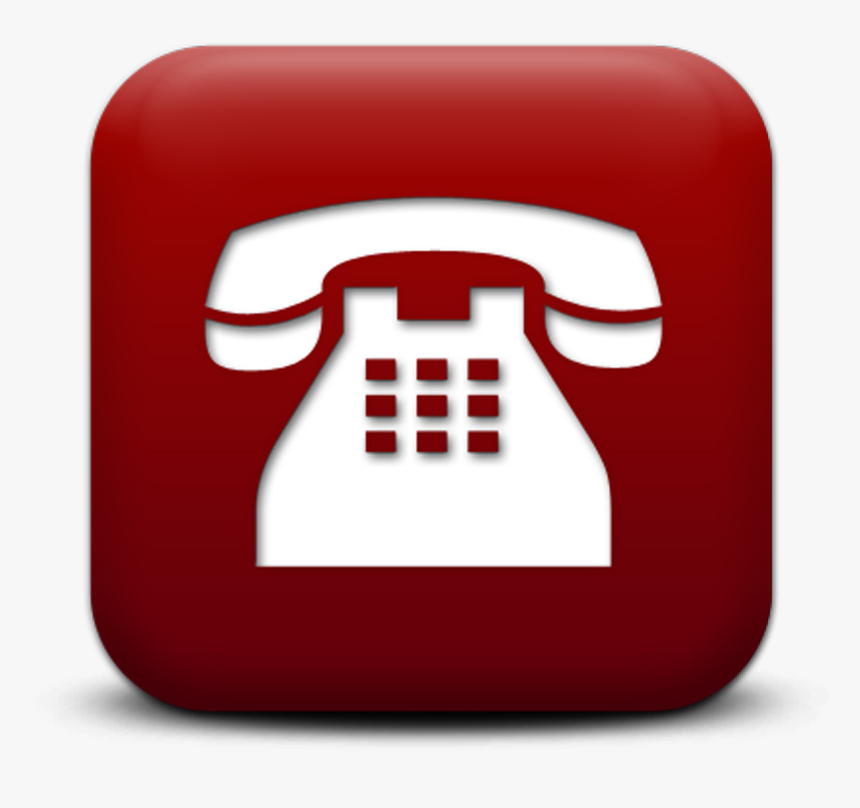 Telephone Icon Red, HD Png Download, Free Download