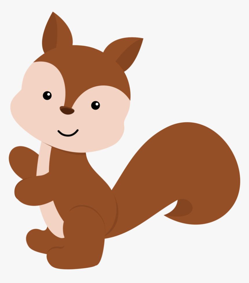 Baby Animals Free Download Huge Freebie - Woodland Squirrel Clipart, HD Png Download, Free Download