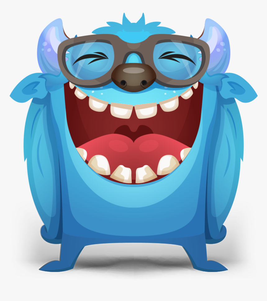 Laughing Monster Png, Transparent Png, Free Download