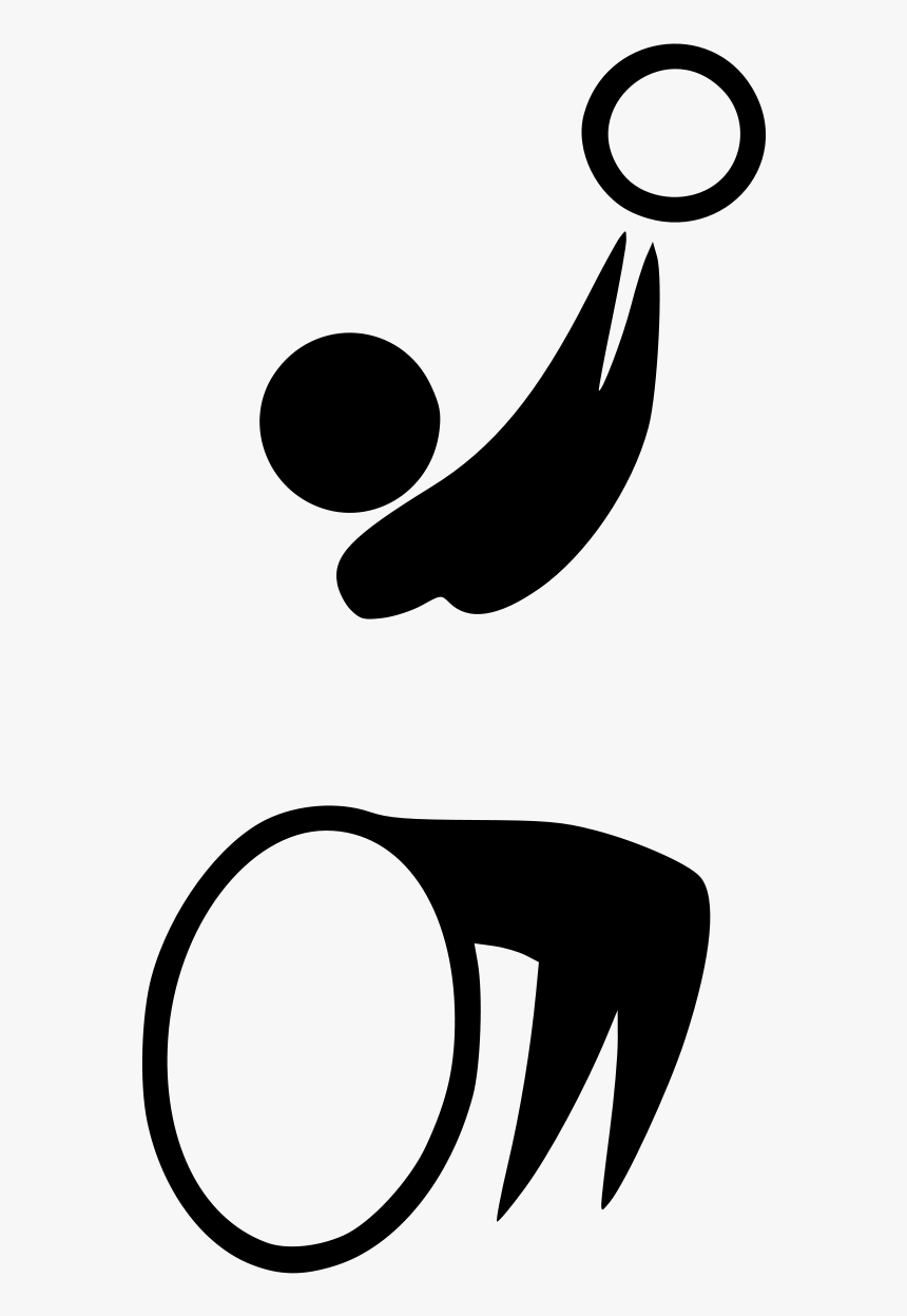 Wheelchair Basketball Pictogram - Wheelchair Basketball Clipart, HD Png Download, Free Download