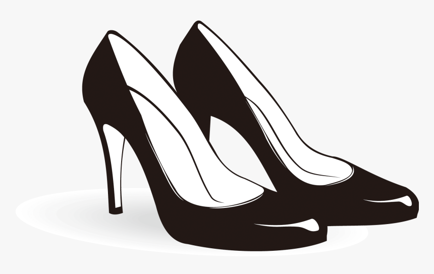 Shoe High-heeled Footwear Sneakers Clip Art - High Heels Vector Png, Transparent Png, Free Download