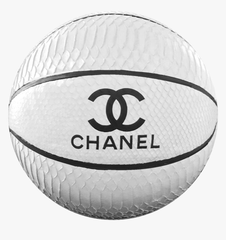 White Chanel Python Basketball - Chanel Logo White Sweater, HD Png Download, Free Download