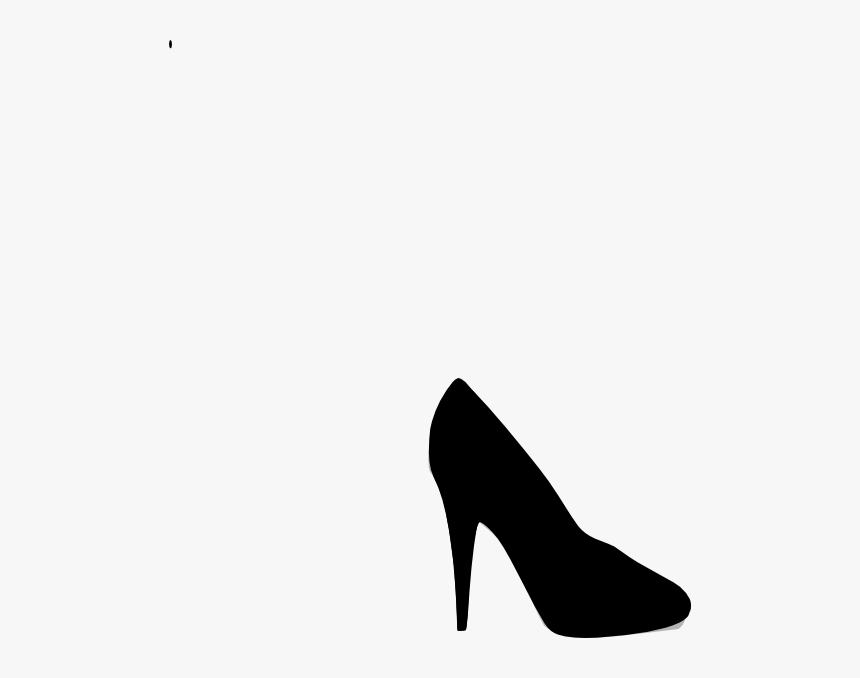 Funky High Heel Png Image Clipart - Black Heel Clipart, Transparent Png, Free Download