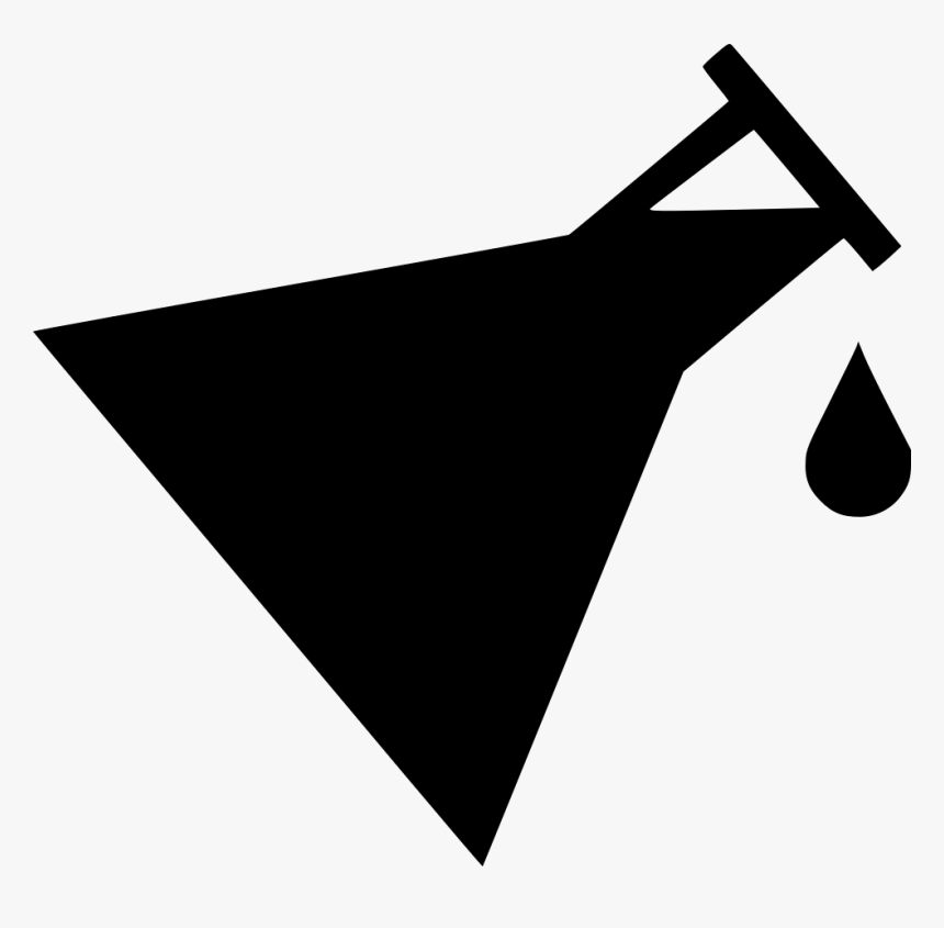 Erlenmeyer Spill Drop - Science Beaker Spilling Cartoon, HD Png Download, Free Download