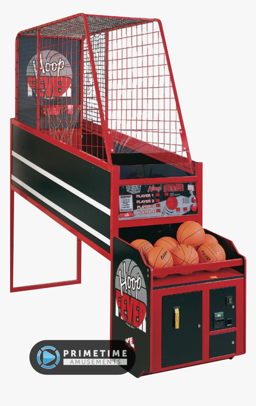 Hoop Fever Single Player Basketball Cabinet By Ice - Basketball Arcade Game Canada, HD Png Download, Free Download