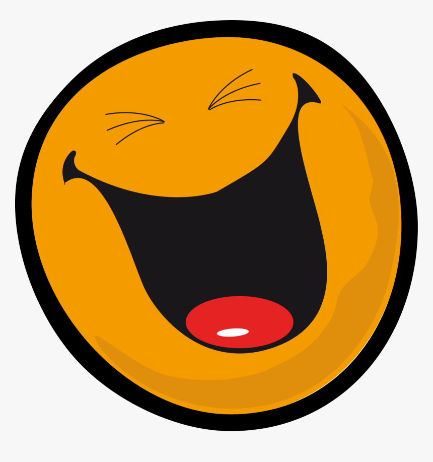 Very Laugh Face Smiley Clipart - Laughing Clip Art, HD Png Download, Free Download