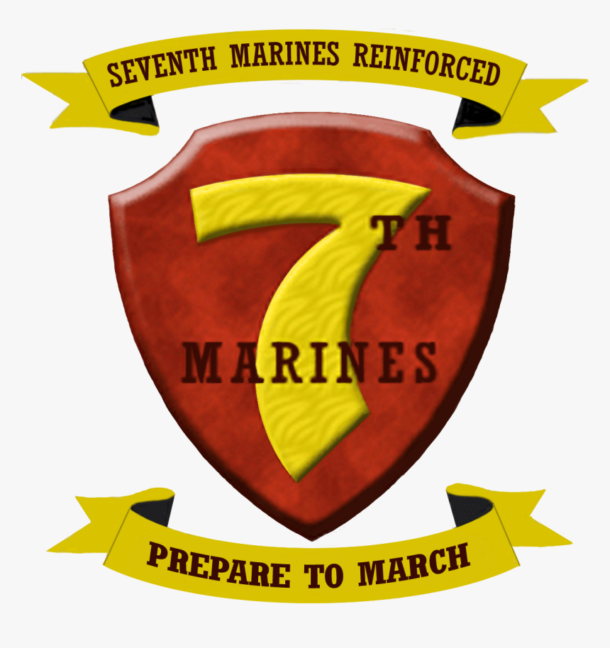7th Marine Regiment Insignia, HD Png Download, Free Download