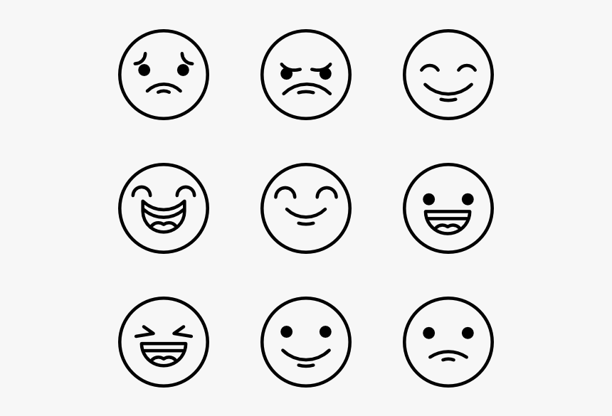 Smiley Emoji Vector - Music Icon Play Png, Transparent Png, Free Download