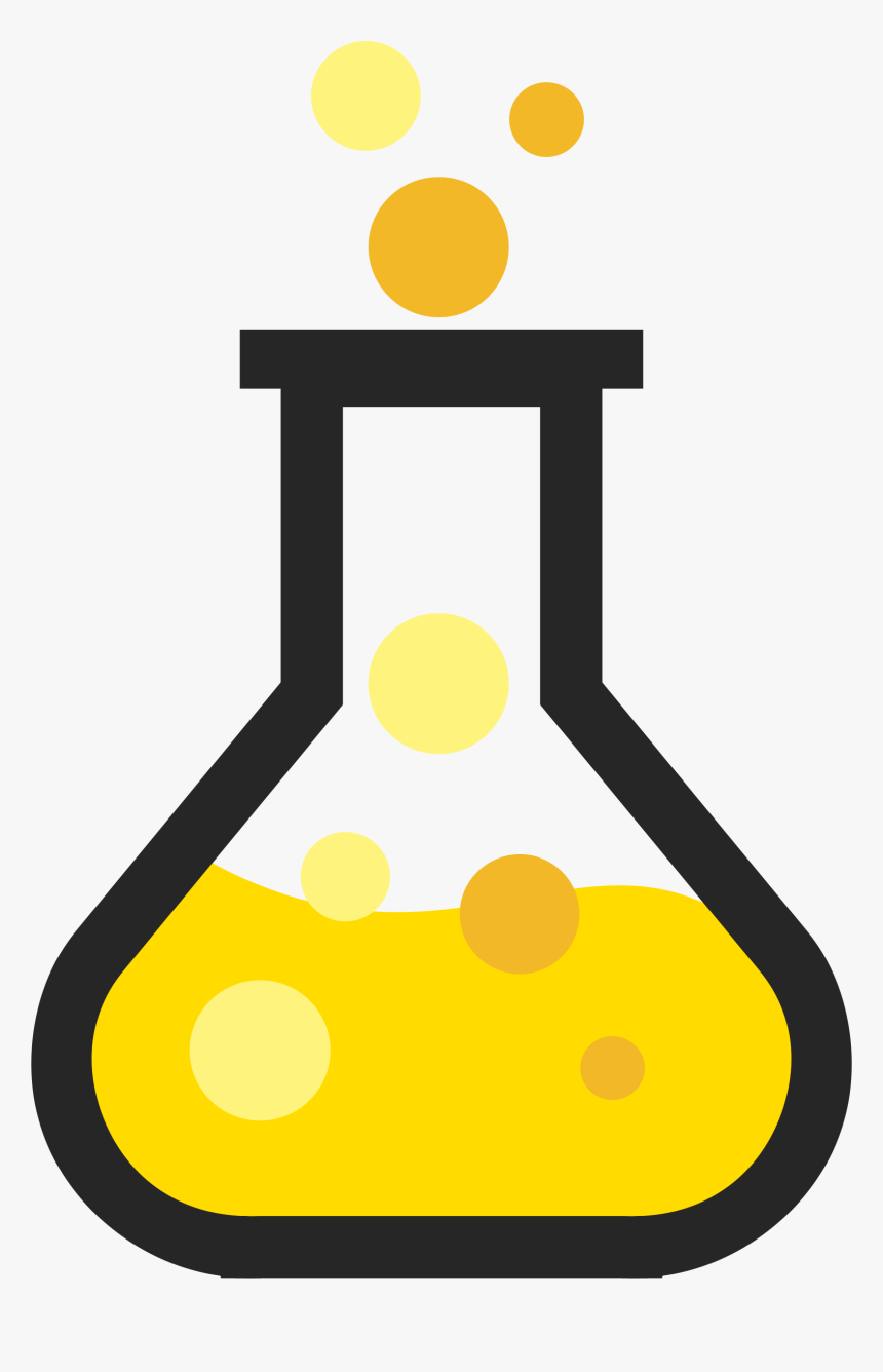 Clipart - Conical Flask Clip Art, HD Png Download, Free Download
