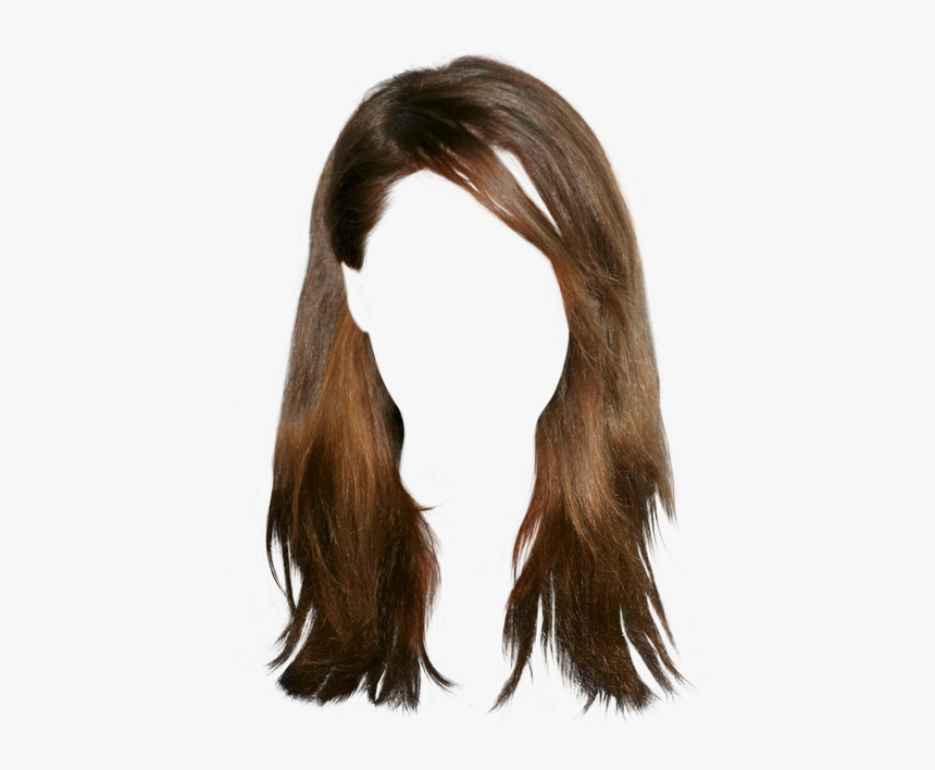 Hair Wig Png - Brown Hair Wig Transparent, Png Download, Free Download