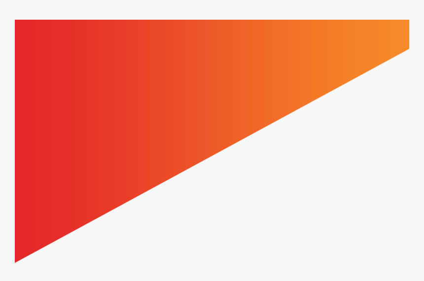 Orange - Gradient Triangle Png Red, Transparent Png, Free Download