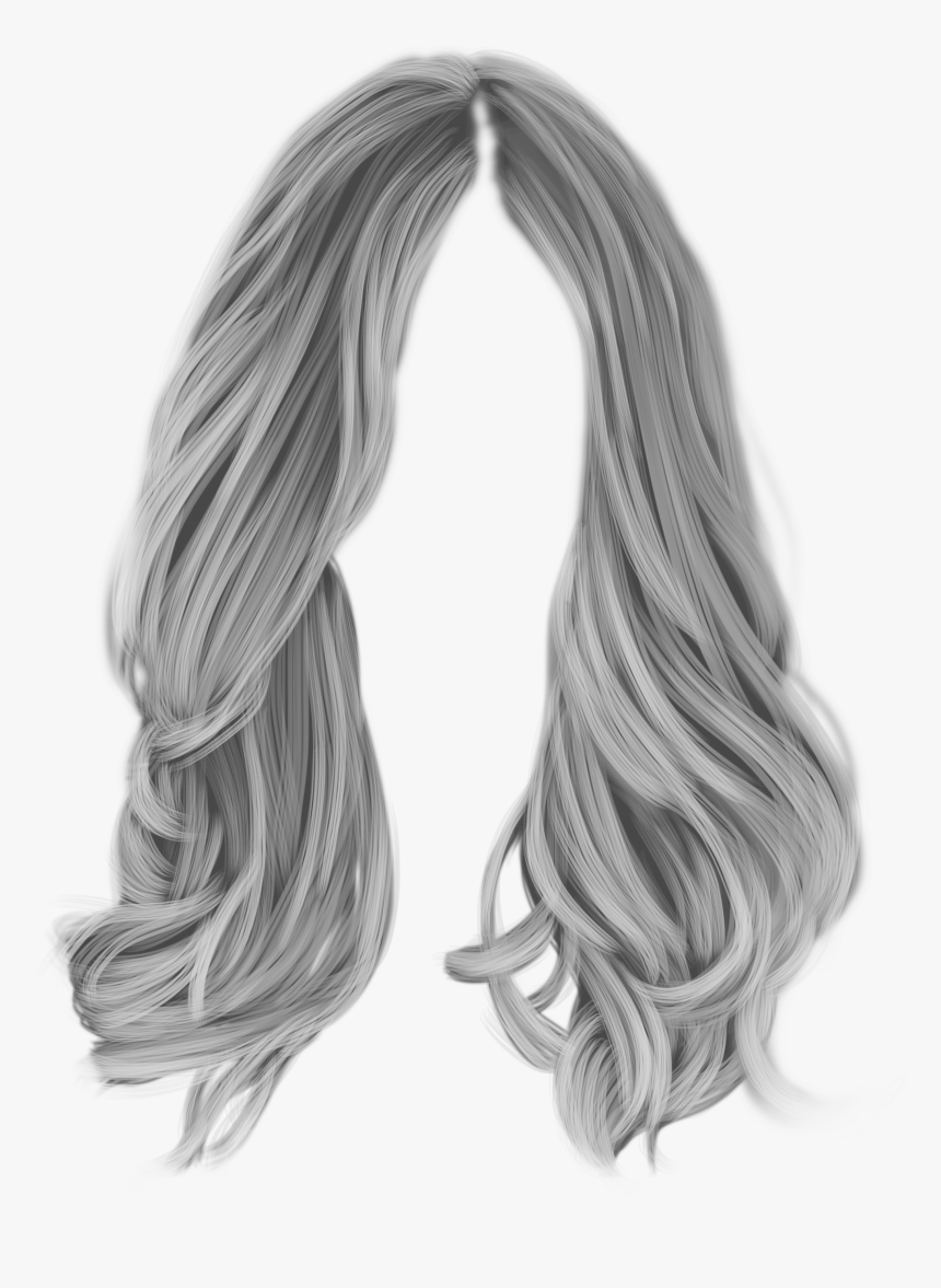 Hair Wig Png - White Wig Transparent Background, Png Download, Free Download