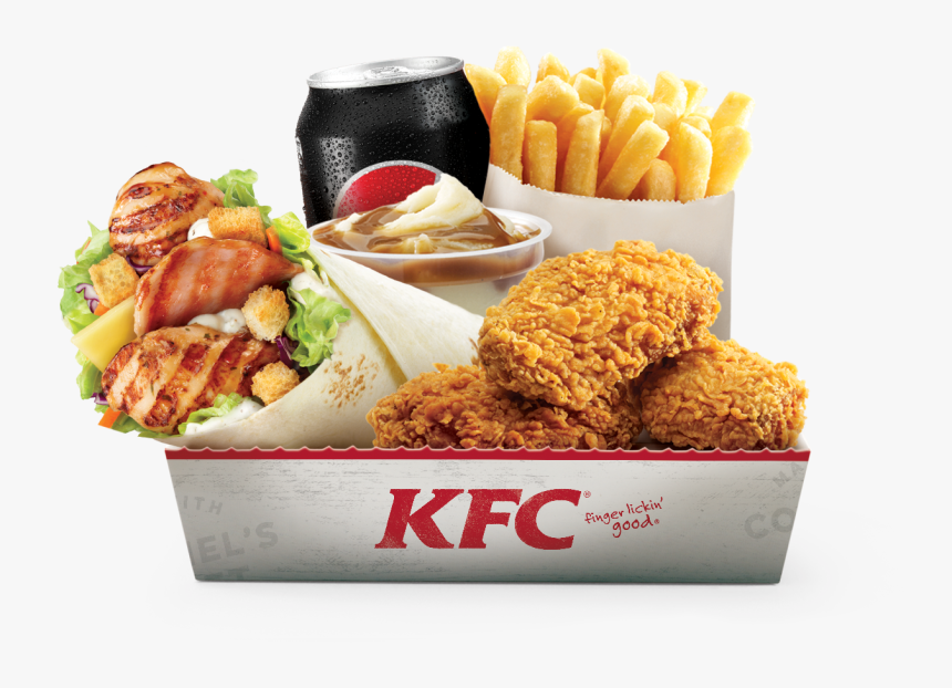 Kfc Box Meals With Twister, HD Png Download, Free Download