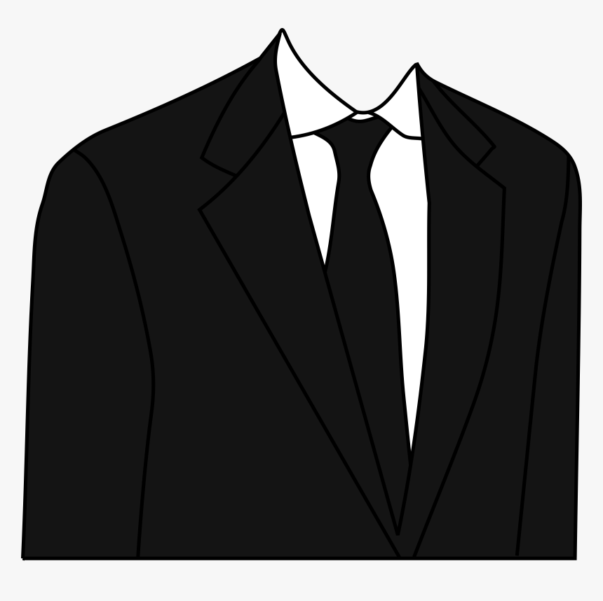 Black Suit Clip Arts - Suits Clipart, HD Png Download, Free Download