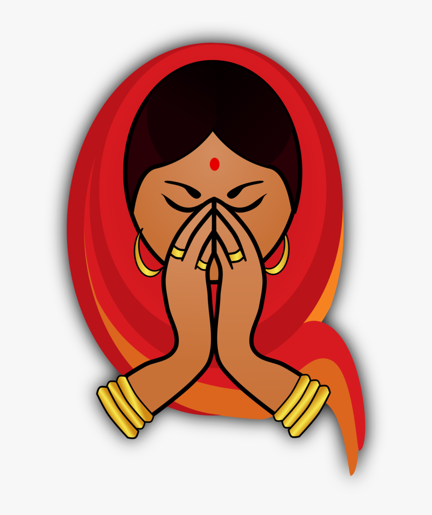 Indian Cuisine Namaste Download Drawing - Welcome Wedding Clipart Png, Transparent Png, Free Download