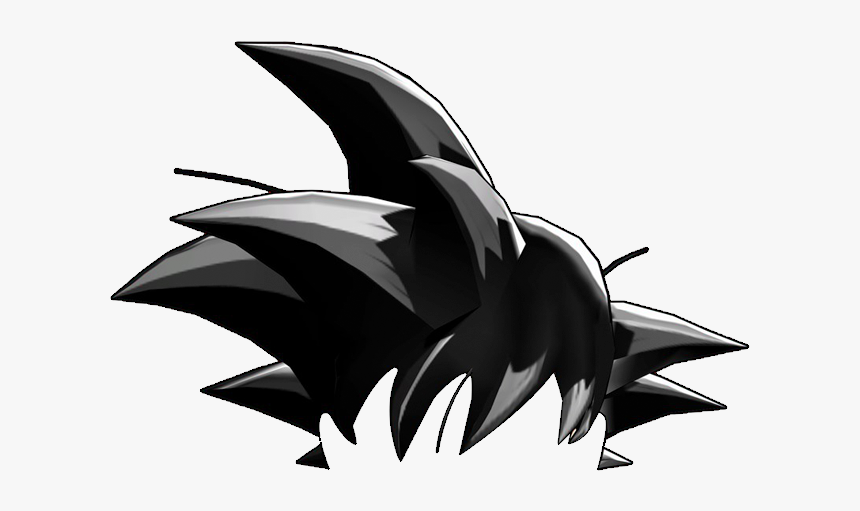 Goku Hair Png - Dragon Ball Hair Png, Transparent Png, Free Download