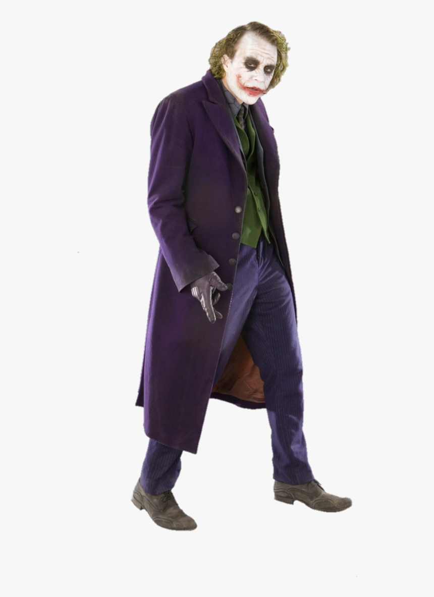 Transparent Joker Clipart Dark Knight - Joker Heath Ledger Png, Png Download, Free Download