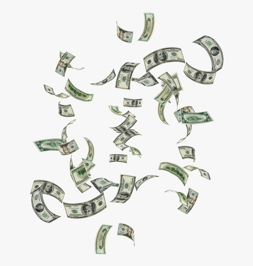 Falling Money Png - Money Falling Png, Transparent Png, Free Download