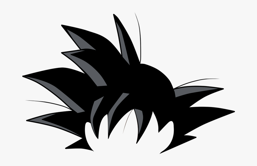 Goku Hair Png - Goku Ultra Instinct Hair Png, Transparent Png, Free Download