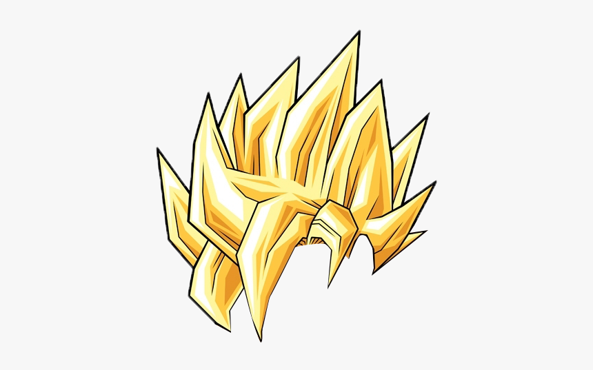 Super Saiyan Hair Png, Transparent Png, Free Download