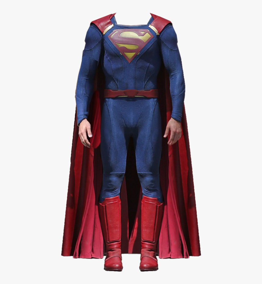 Superman Supergirl The Cw - Super Man Costume Png, Transparent Png, Free Download